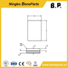 Accessoires de godet d'excavatrice rétro SB414 à bord bombé