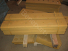 Ferme Tractor Motor Grader Blade Edge 4T6372 Bulldozer Double Bevel Plat Cutting Edge
