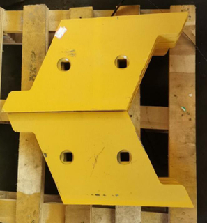 Les machines de construction partie le seau Steelcorner de bore d'acier au carbone gauche droite 421-70-22980