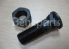 Boulon hexagonal 2D8930 de pièces de rechange de dents de godet d'excavatrice