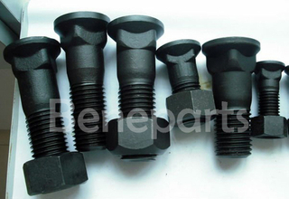Boulon hexagonal de pièces de rechange de dents de godet d'excavatrice 6j1551