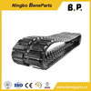 Mini-pelle en caoutchouc chenille train de roulement machines lubrifiées voie sèche lien chaussure Assy groupe de chaîne de chenille pour pièces de bulldozer 14X-32-07070