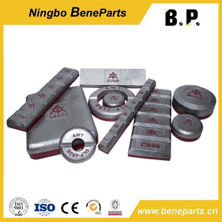 Accessoires de godet d'excavatrice 30030025-582 Barres d'usure