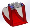 Accessoire d'excavatrice pour machines de construction de roches, seau de concasseur 345, mine Standard, robuste, haute résistance à l'usure