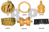 D85ESS-2 Roller Assy Abarriage 14x-27-00115 pour les pièces bulldozer arrière avant Rénomai