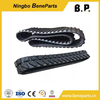 Mini-pelle en caoutchouc chenille train de roulement machines lubrifiées voie sèche lien chaussure Assy groupe de chaîne de chenille pour pièces de bulldozer 14X-32-07070