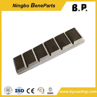 Pièces d'usure de seau à excavateur CB100 Barres à poils
