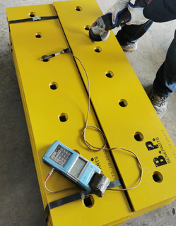 Pièces de machines de construction, lame de niveleuse, niveleuse à moteur, acier au carbone, acier au bore, lames de niveleuse Dbc, Bulldozer 9W6657
