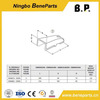Équipements de construction 33004 Adaptateur de dents de seau