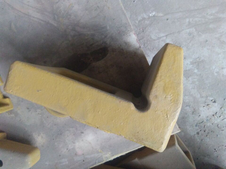 Pièces d'usure de godet d'excavatrice Ex1200-6 carénage de talon WS300