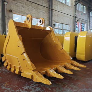 Pièces de rechange Cat330c 2,6m³ Mining Bucket Excavator Bodet robuste