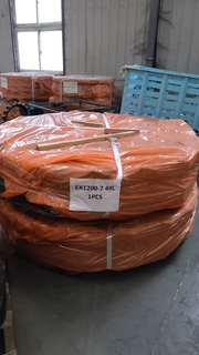 Groupe de chenilles Hitachi EX1200-7 Track Link Assy pour site minier