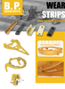 Bande d'usure 16H pour niveleuse Cat 3807418