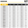 Grouser Bar GB1086 pour bulldozers
